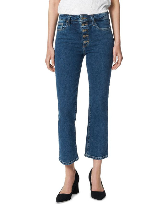 Joe's Jeans Women's the Callie High Waist Crop Bootcut Jeans Blue Size 28