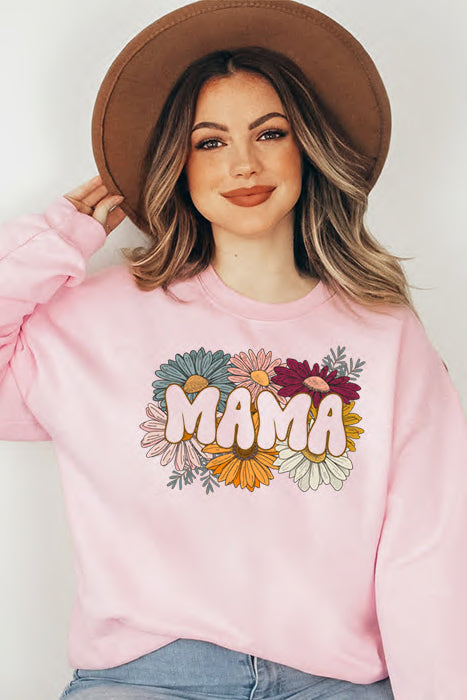 Mama Flowers Sweatshirt 5154gsweat