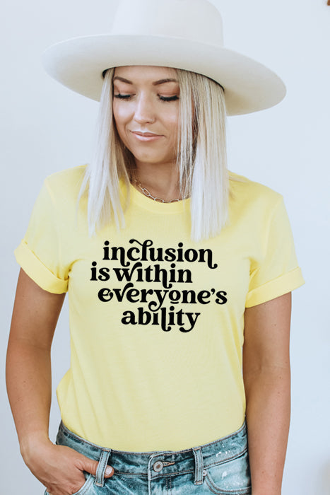 Inclusion Tee 5159