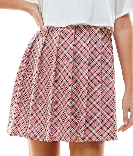 Kingston Grey Junior's Two Piece Printed Skirt Dress White Size Medium