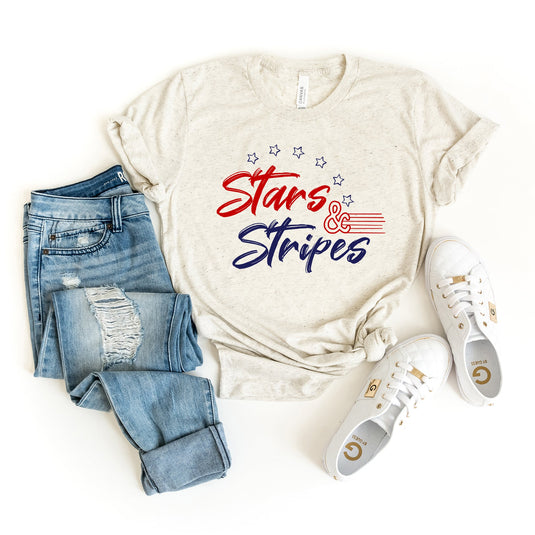 Stars and Stripes | Short Sleeve Graphic Tee