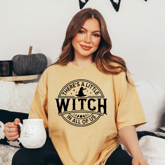 A Little Witch in All of Us | Garment Dyed Tee