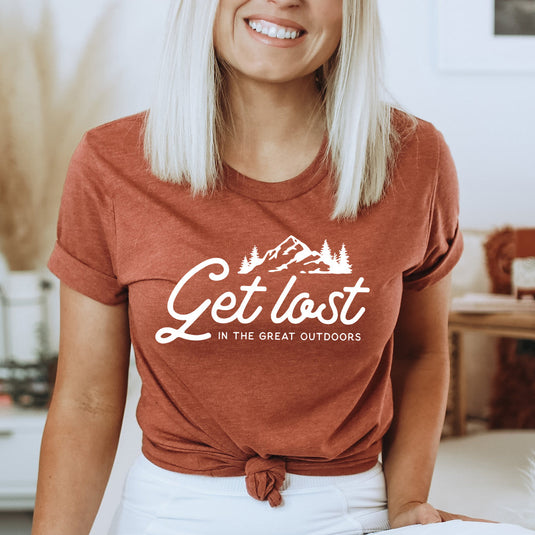 Get Lost in the Great Outdoors | Short Sleeve Graphic Tee