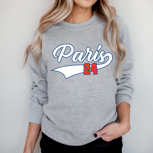 Paris Cursive 24 | Sweatshirt