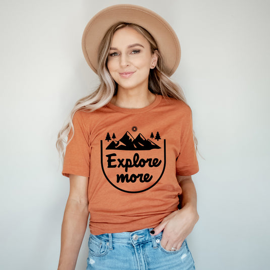 Explore More Mountain | Short Sleeve Graphic Tee