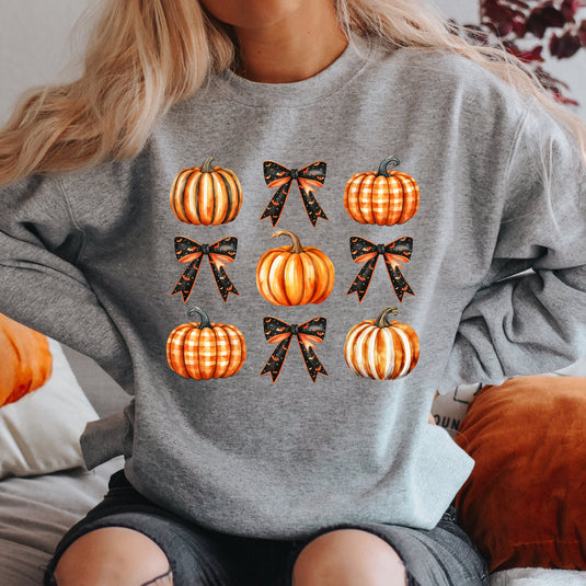 Coquette Pumpkin Chart | Sweatshirt