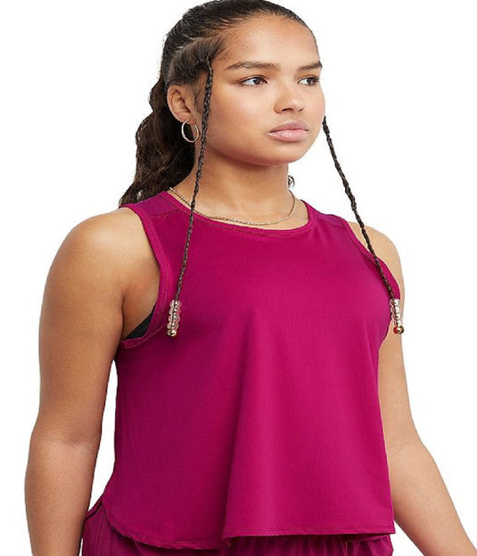 Champion Women's City Sport Drapey Tank Pink Size Small