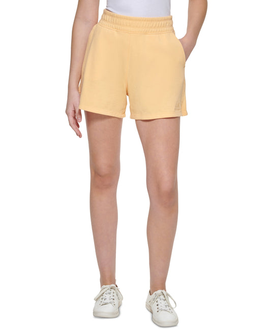 Calvin Klein Women's Midi Shorts Yellow Size Small