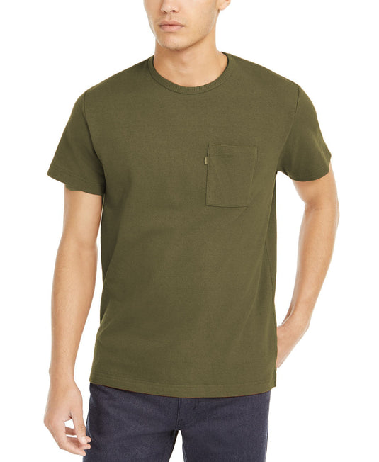 Levi's Men's Heavyweight Pocket T-Shirt Olive Night Size Medium