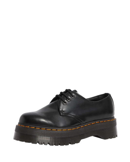 Dr. Martens Women's 1461 Quad Smooth Leather Platform Shoes