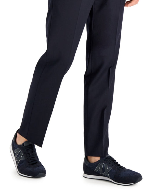 A|X Armani Exchange Men's Slim Fit Wool Suit Separate Pants Blue Size 50