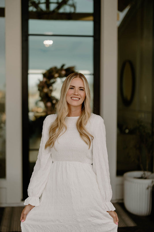 Smocked Temple Dress