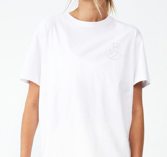 COTTON on Women's Active Organic T-Shirt White Size Small