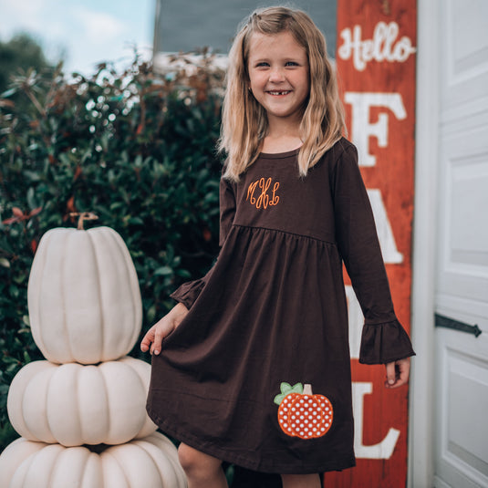 Personalized Pumpkin Dress