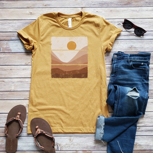 DESERT YELLOWS TEE