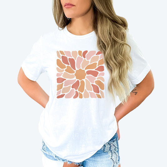 FLORAL SQUARE TEE