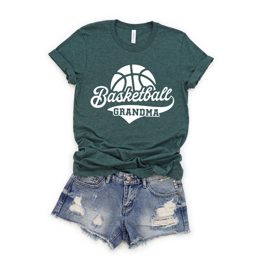 Basketball Grandma | Short Sleeve Crew Neck