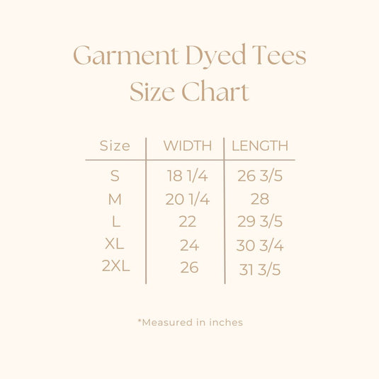 Plantovert | Garment Dyed Short Sleeve Tee