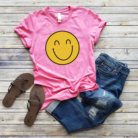 HAPPY FACE TEE