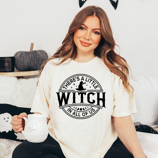 A Little Witch in All of Us | Garment Dyed Tee