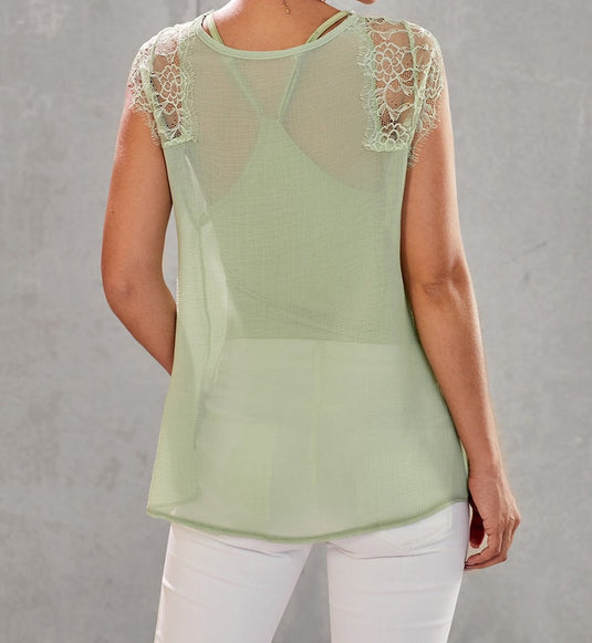 Dreamy Lace Top With Camisole