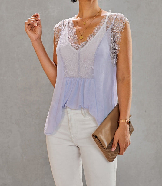 Dreamy Lace Top With Camisole