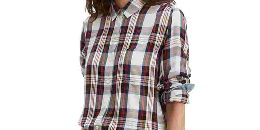 Levi's Women's Ultimate Boyfriend Plaid Shirt Assorted Size X-Large
