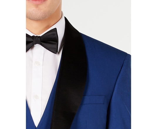 Ryan Seacrest Distinction Men's Suit Separate Jacket Blue Size 36