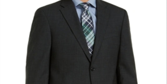 Tommy Hilfiger Men's Modern-Fit THFlex Suit Jacket Black Size 42