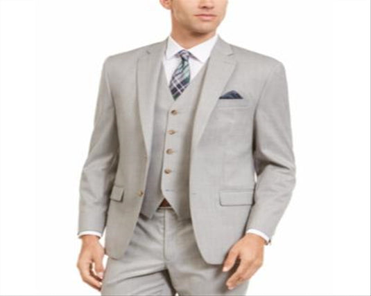 Lauren Ralph Lauren Men's Suit Separate Jacket Y Gray Size 48 T/L39.5