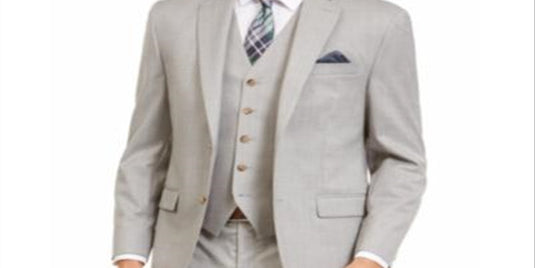 Lauren Ralph Lauren Men's Suit Separate Jacket Y Gray Size 48 T/L39.5
