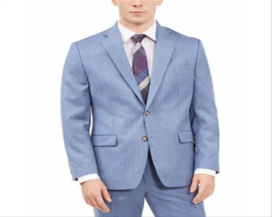 Ralph Lauren Men's Classic Fit UltraFlex Stretch Solid Suit Separate Jacket Blue Size 50