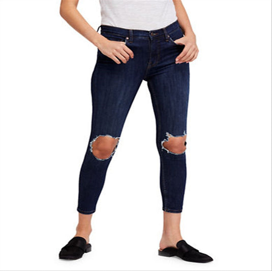 Free People Women's Skinny Jeans Blue Size 30