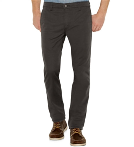 Levi's Men's Stretch Slim Fit Cotton Trouser Pants Gray Size 40X34