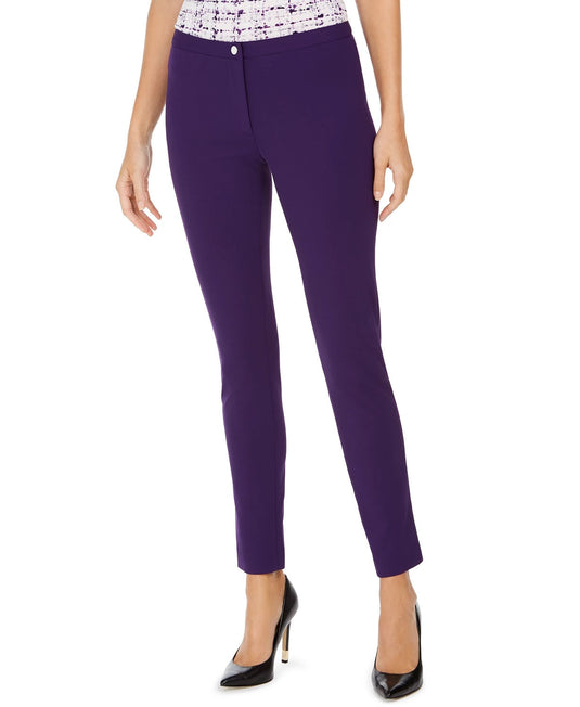 Calvin Klein Women's Highline Skinny Pants Purple Size 6