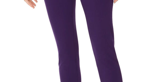 Calvin Klein Women's Highline Skinny Pants Purple Size 6