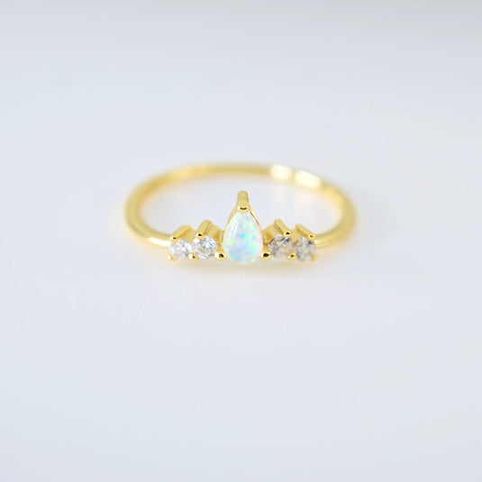 Tiara Opal Ring