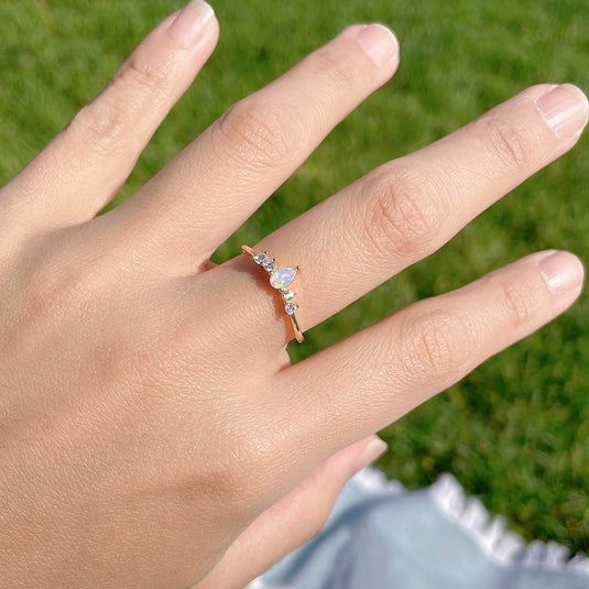 Tiara Opal Ring