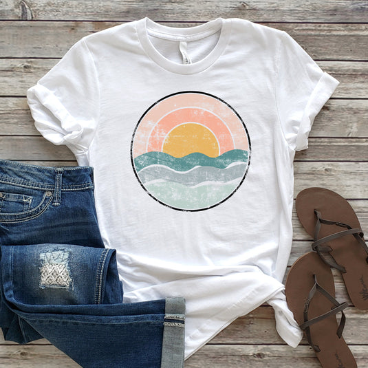 SUNSET CIRCLE TEE