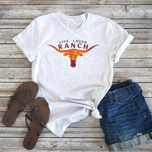 LIVE LAUGH RANCH TEE