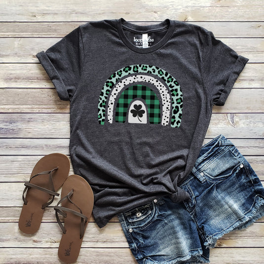 ST. PATTY'S DAY RAINBOW TEE