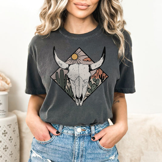 COW SKULL TEE