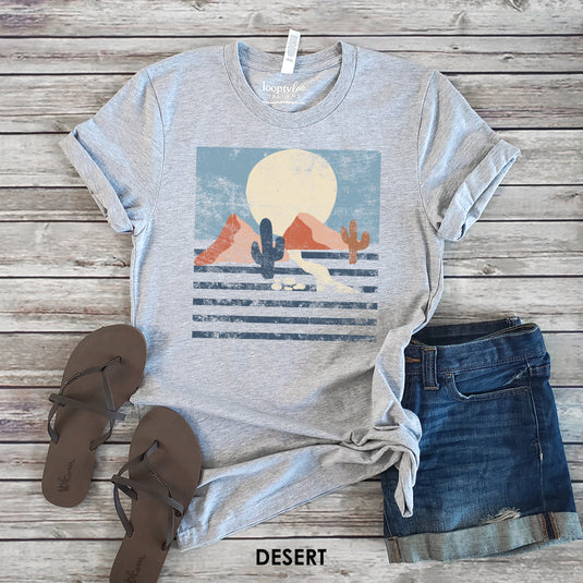 MODERN DESERT LANDSCAPE TEE