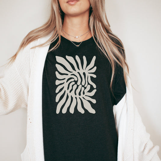 GROOVY PALM LEAF TEE