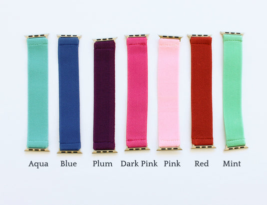 Elastic Bands for Apple Watch - Solid Colors