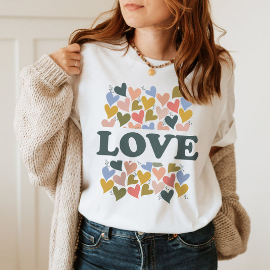 LOVE HEARTS TEE