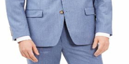 Ralph Lauren Men's Classic Fit UltraFlex Stretch Solid Suit Separate Jacket Blue Size 50