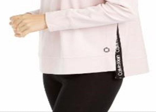 Calvin Klein Women's Performance Fitness Running Sweatshirt Pink Size Medium