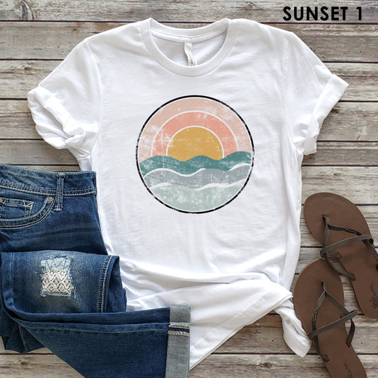 SUNSET CIRCLE TEE