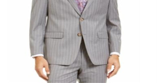 Ralph Lauren Men's Classic Fit Suit Separate Jacket Grey Size 44 REG